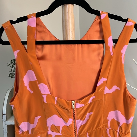 Charlotte by Charlotte Taylor 10 100% Silk gorgeous silk dress fully lined EUC - Picture 3 of 5